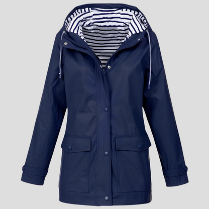 Damen Jacke – Wasserdicht & Winddicht – Mit Kapuze