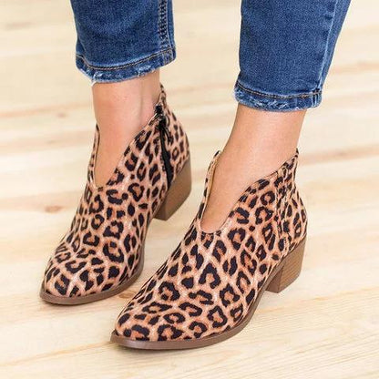 Damen Stiefeletten V-Ausschnitt – Modisch & bequem für alle Saisons