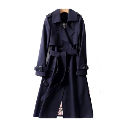 Damen Trenchcoat Doppelreihig – Klassischer Übergangsmantel Elegant
