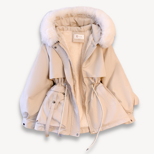 Damen Winter Parka mit Kapuze – Warme Jacke für kalte Tage