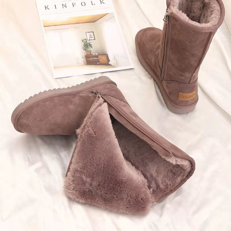Damen Winterstiefel – Warm gefüttert, wasserdicht & rutschfest