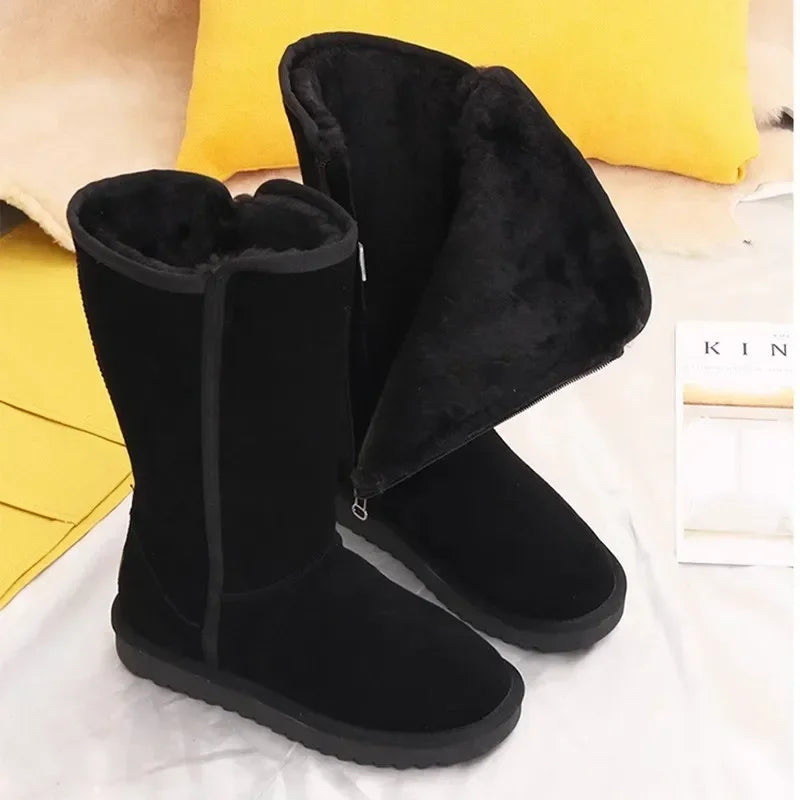 Damen Winterstiefel – Warm gefüttert, wasserdicht & rutschfest