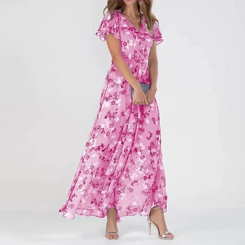 Damen Zara Kleid | Elegantes und Figurschmeichelndes Tummy Cover Kleid