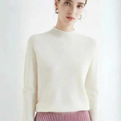 Damen ZartWolle Strickpullover | Kuscheliger Pullover für Jede Gelegenheit