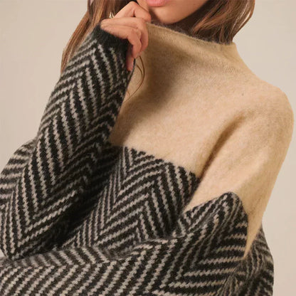 Eleganter Damen Strickpullover – Weich, warm & stilvoll für kalte Tage