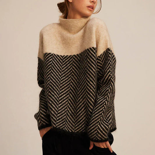 Eleganter Damen Strickpullover – Weich, warm & stilvoll für kalte Tage