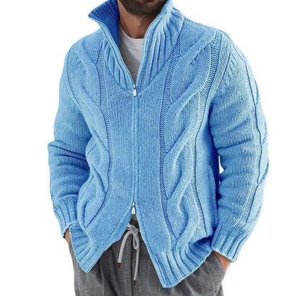 Eleganter Herren-Cardigan aus hochwertiger Wolle – Stilvoll und warm