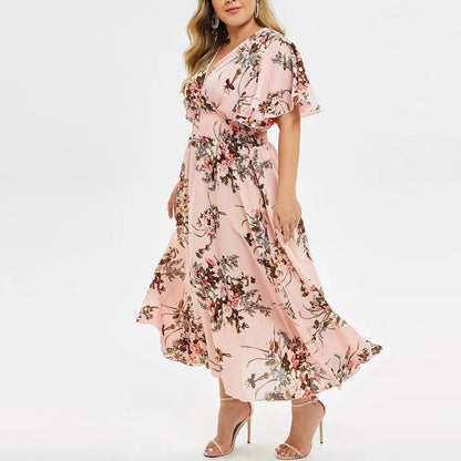 Elegantes langes Sommerkleid | Damen Maxikleid im Vintage-Stil
