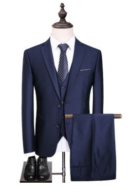 Elian | Dreiteiliger Herrenanzug mit schlanker Silhouette und modernem Design