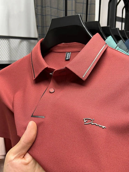 Elias Herren Polo-Shirt | Klassisches Poloshirt mit Kragen in vielen Farben