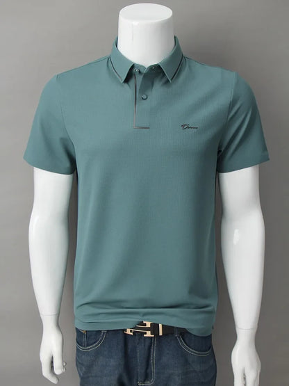 Elias Herren Polo-Shirt | Klassisches Poloshirt mit Kragen in vielen Farben