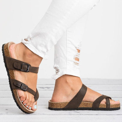 Elisa | Orthopädische Sandalen im Römischen Stil für Damen | Stilvoll, bequem & gesundheitsfördernd