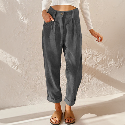 Elise | Lässige Cordhose für Damen | Bequem, stilvoll & vielseitig