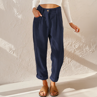 Elise | Lässige Cordhose für Damen | Bequem, stilvoll & vielseitig