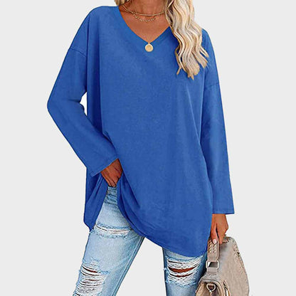 Emilia | Elegante Damen bluse mit langen Ärmeln | Stilvoll, vielseitig & bequem