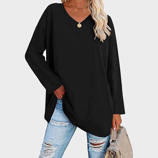 Emilia | Elegante Damen bluse mit langen Ärmeln | Stilvoll, vielseitig & bequem
