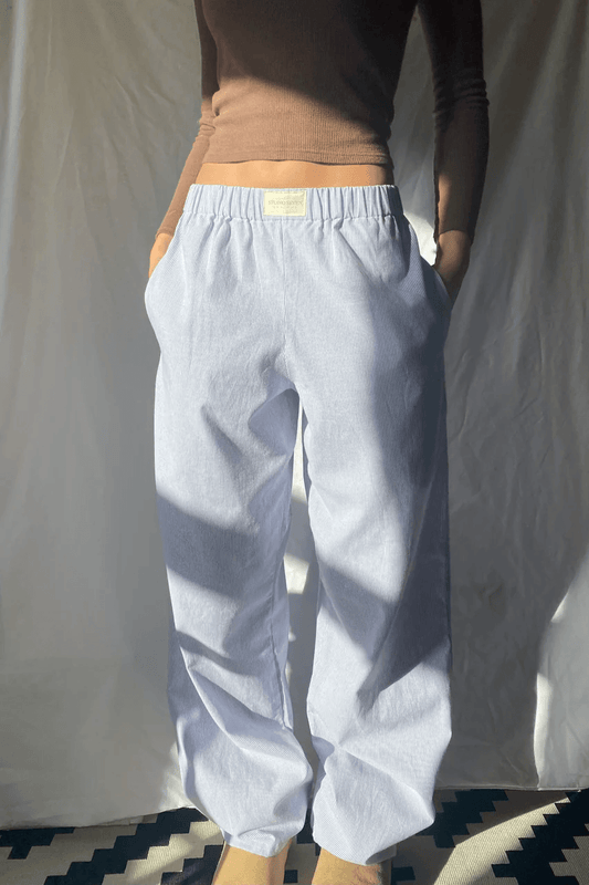Emily Women's Lounge Trousers - Relaxed Fit - Elastic Waistband - Soft & Lightweight