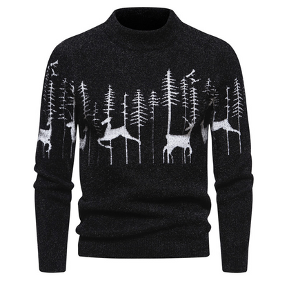 Festlicher Herrenpullover mit Weihnachtsdesign – Stilvoll und Bequem für die Feiertage