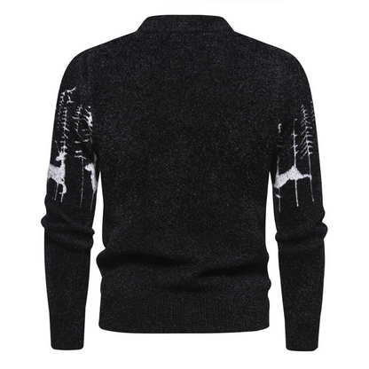 Festlicher Herrenpullover mit Weihnachtsdesign – Stilvoll und Bequem für die Feiertage