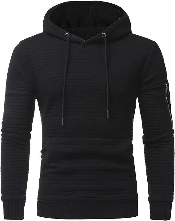 Gemütlicher Kapuzenpullover für Herren – Ideal für kalte Wintertage