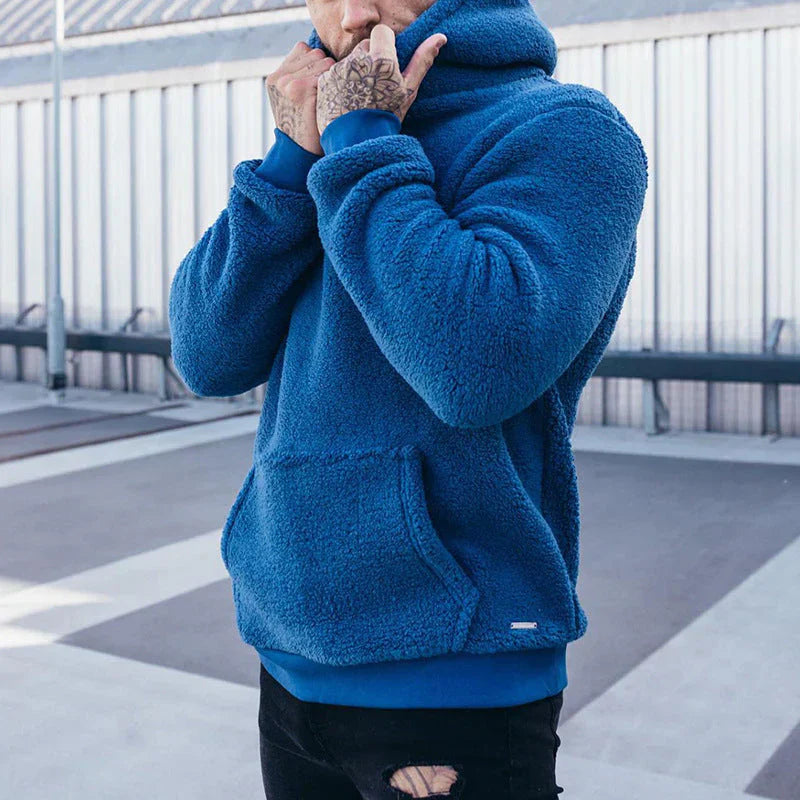 Gemütlicher und stilvoller Herren-Hoodie für warmen Komfort