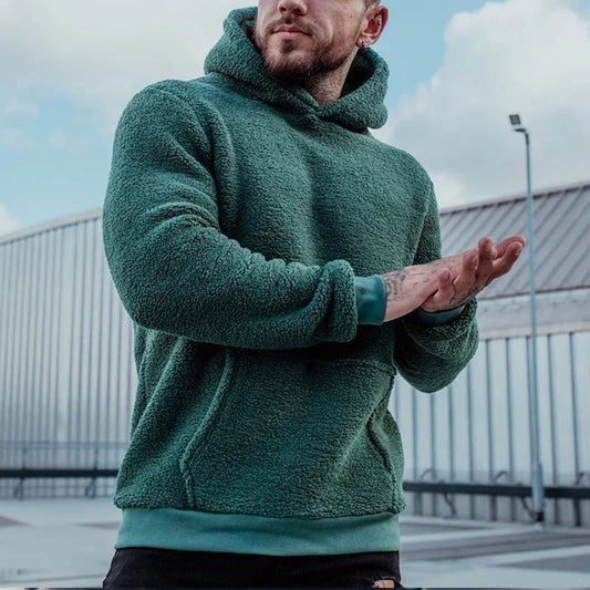 Gemütlicher und stilvoller Herren-Hoodie für warmen Komfort