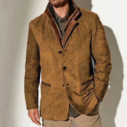Klassische Vintage-Herrenjacke – Stilvolle Eleganz trifft modernen Komfort