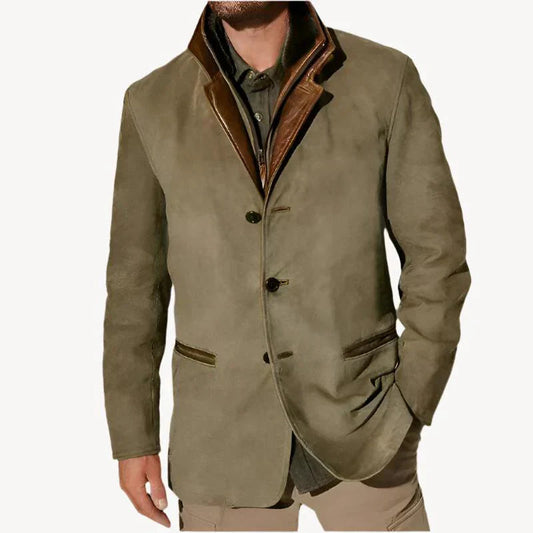 Klassische Vintage-Herrenjacke – Stilvolle Eleganz trifft modernen Komfort