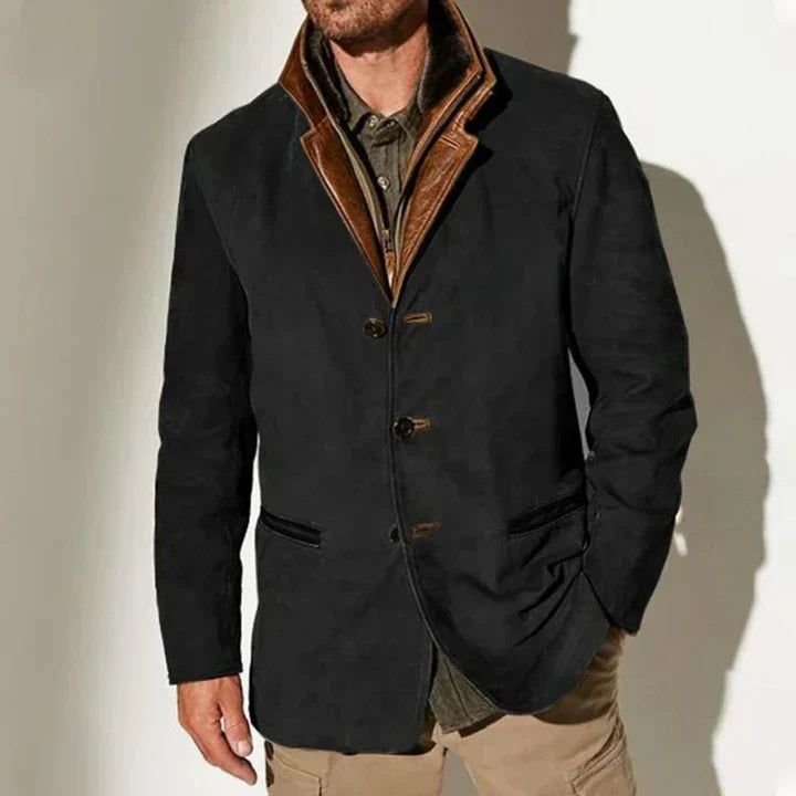 Klassische Vintage-Herrenjacke – Stilvolle Eleganz trifft modernen Komfort