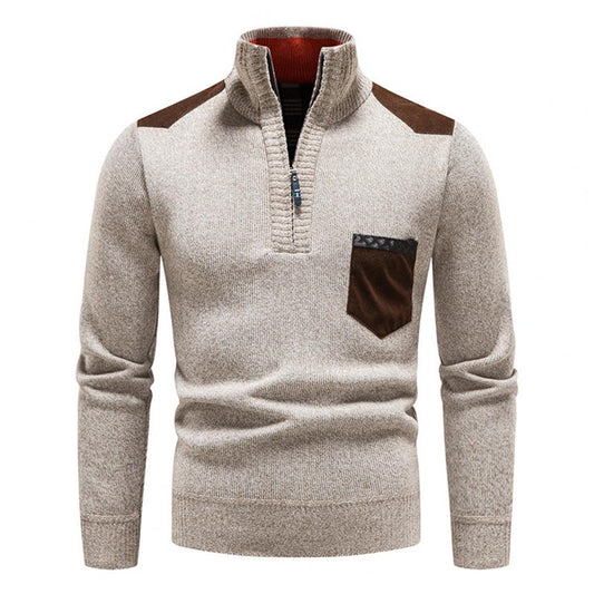 Klassischer Merinowollpullover für Herren - Stilvoll & Bequem für Jede Gelegenheit