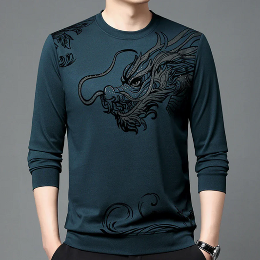 Kuscheliges Rundhals-Sweatshirt für Herren – Bequem und stylisch!