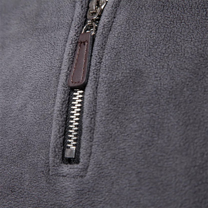 Kuschelwarmer Fleecepullover für kalte Tage