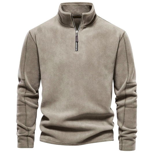 Kuschelwarmer Fleecepullover für kalte Tage