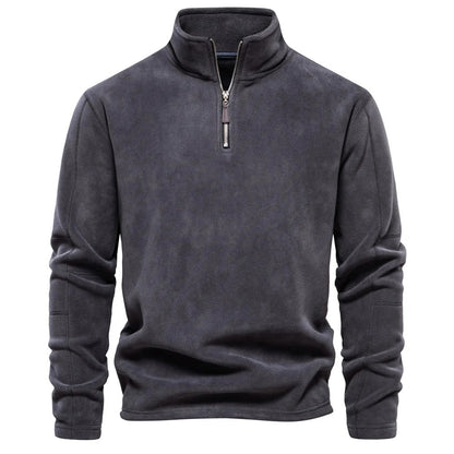Kuschelwarmer Fleecepullover für kalte Tage