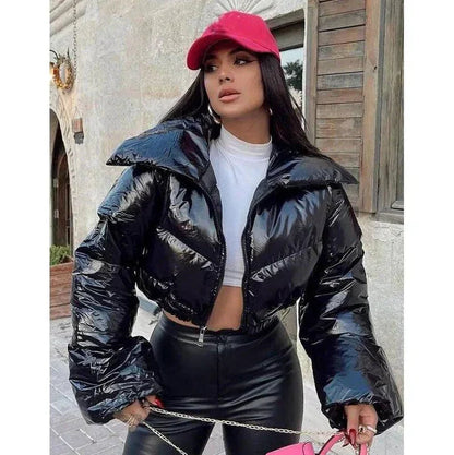 Moderne Damen Winter-Puffermantel für ultimativen Komfort und Stil