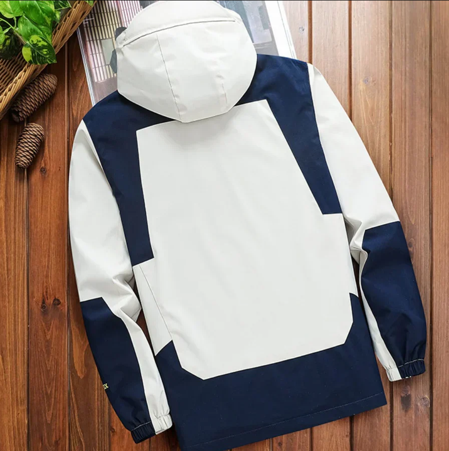 Moderne Windjacke für Herren mit praktischer Kapuze