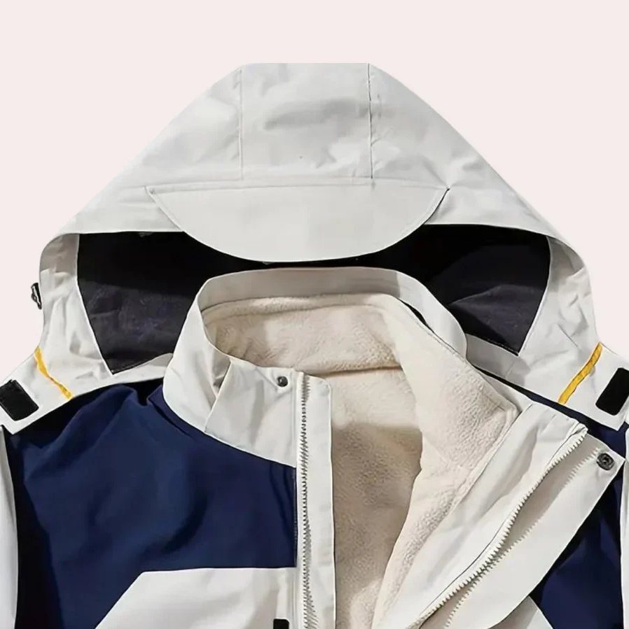 Moderne Windjacke für Herren mit praktischer Kapuze