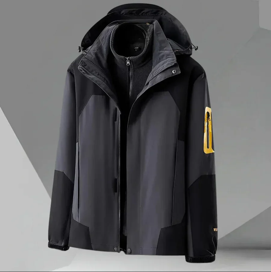 Moderne Windjacke für Herren mit praktischer Kapuze