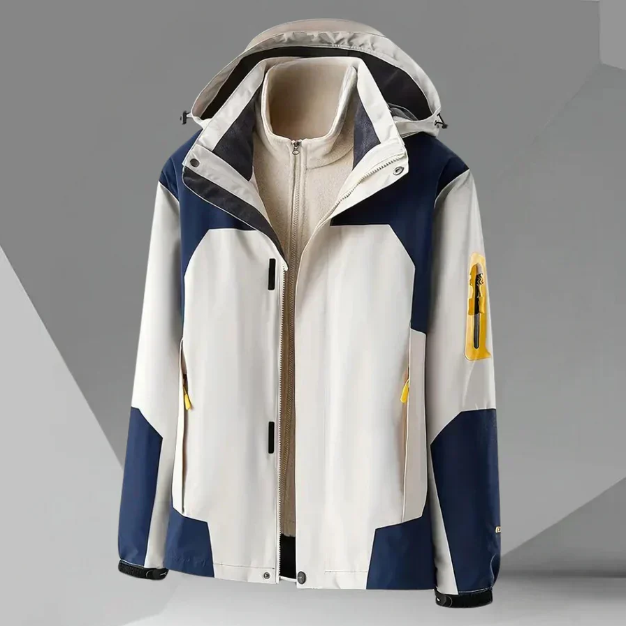 Moderne Windjacke für Herren mit praktischer Kapuze