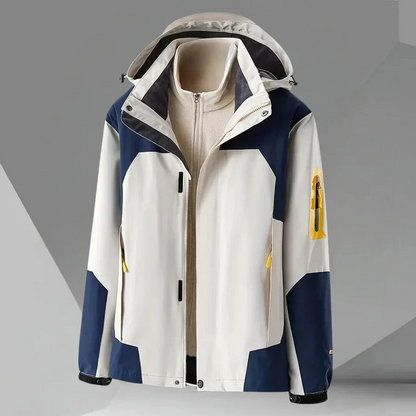 Moderne Windjacke für Herren mit praktischer Kapuze