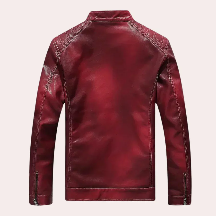 Stilvolle Stehkragenjacke für Herren