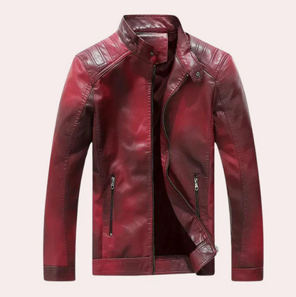 Stilvolle Stehkragenjacke für Herren