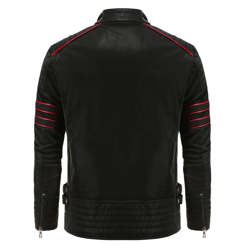 Stylische Herren-Lederjacke für einen modernen Look