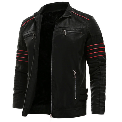 Stylische Herren-Lederjacke für einen modernen Look