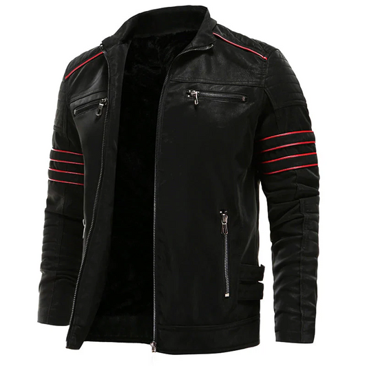 Stylische Herren-Lederjacke für einen modernen Look