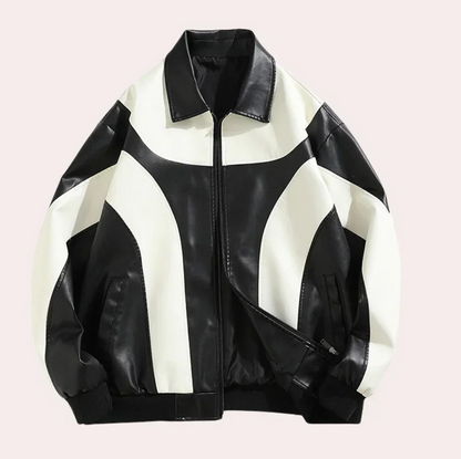Stylische Herrenjacke mit praktischem Reißverschluss