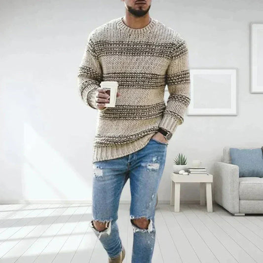 Stylischer Strickpullover für Herren – Komfort und Eleganz das ganze Jahr über