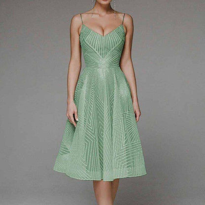Symmetry Line | Elegantes Abendkleid für Damen | Zeitlos, luxuriös & figurschmeichelnd