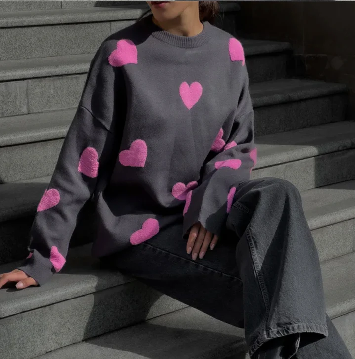 Übergroßer Kuschelpullover für entspannte Tage