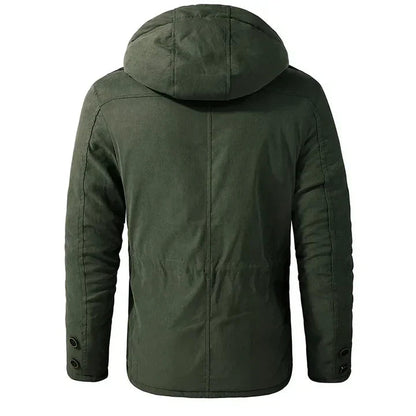 Vielseitige Winterjacke für Herren mit isolierendem Innenfutter und modernem Schnitt